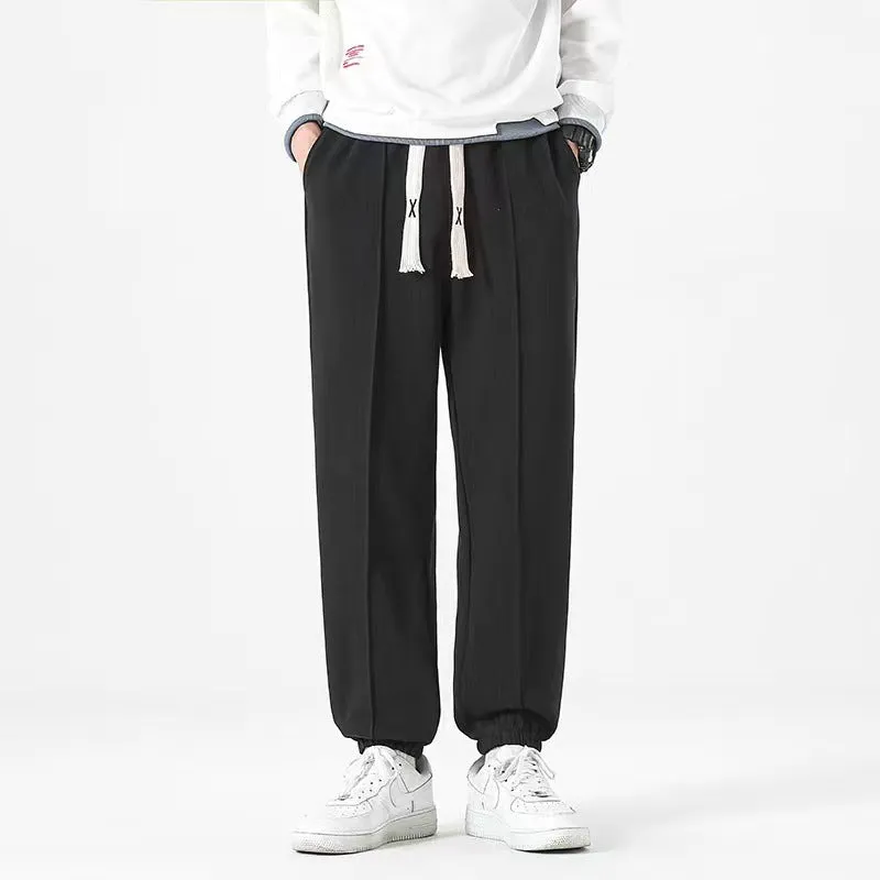 Men's Casual Pure Color Drawstring Sweatpants sold by Shopnova product image thumbnail 2