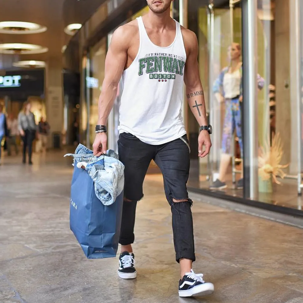 Fenway Boston Men's Streetwear Tank Top sold by Shopnova product image thumbnail 2