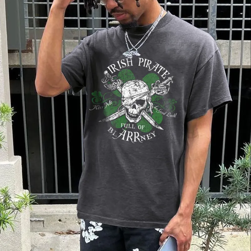 Irish Pirates Men's Short-sleeve T-Shirts sold by Shopnova