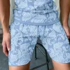 Paisley Print Lace Up Casual Vacation Men's Shorts sold by Shopnova