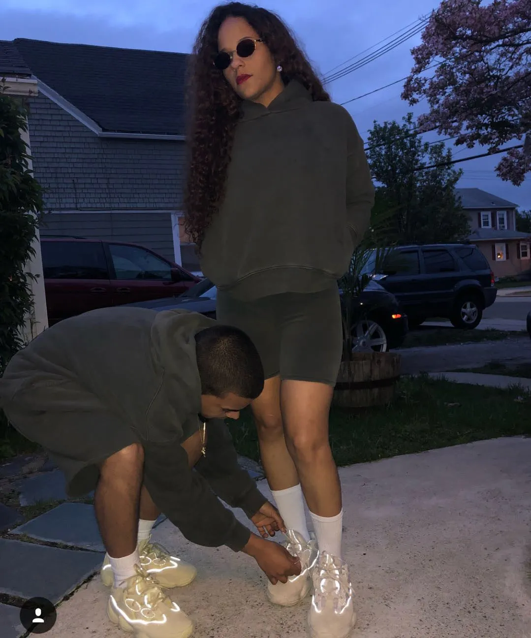 Kanye Style Vintage Streetwear Men's Cotton Shorts 400g sold by Shopnova product image thumbnail 4