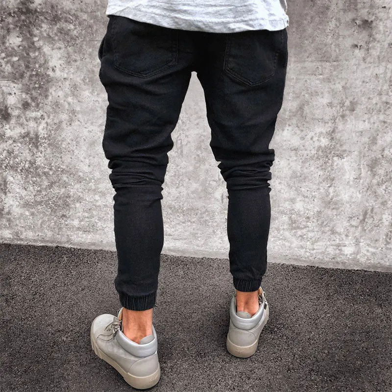 Clearance-Casual Patch Denim Pants-L,XL sold by Shopnova product image thumbnail 2
