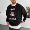 Santa Claus Men's Casual Pullover Sweatshirts sold by Shopnova