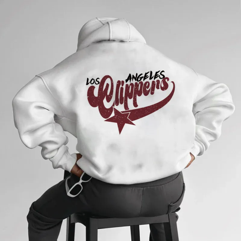 NOVAROPA™Los Angeles Clippers Fleece Hoodie sold by Shopnova