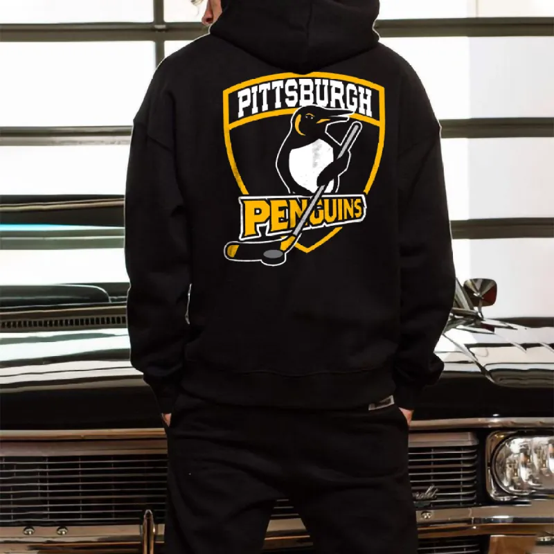 Pittsburgh Penguins Men’s Fleeced Hoodie sold by Shopnova
