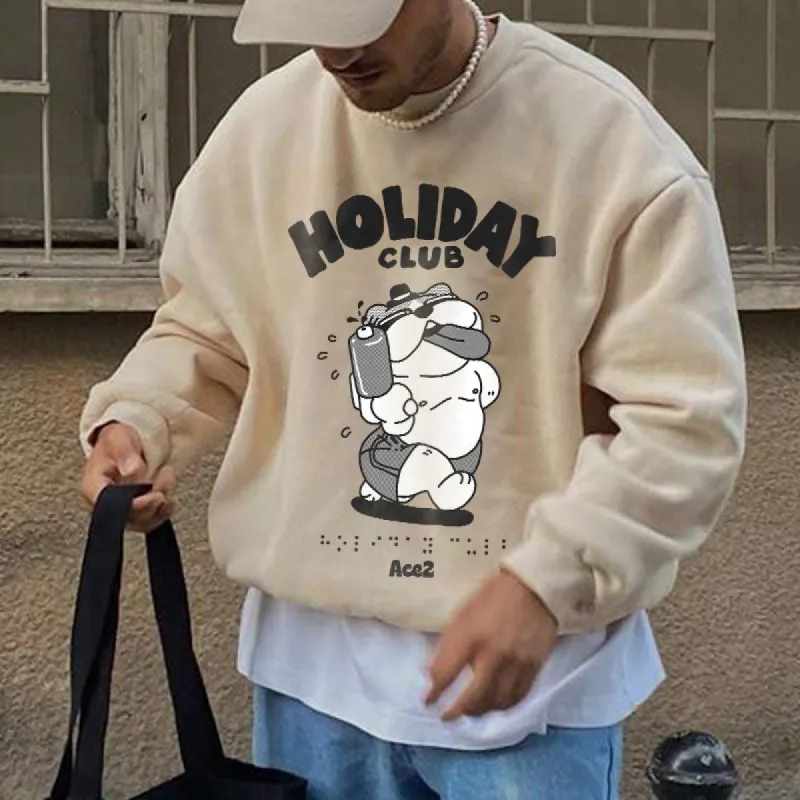 ACE2™ Holiday Club Men's Sweatshirt made by Shopnova