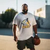 Sport Lover Basketball Player Men's Cotton T-Shirts sold by Shopnova