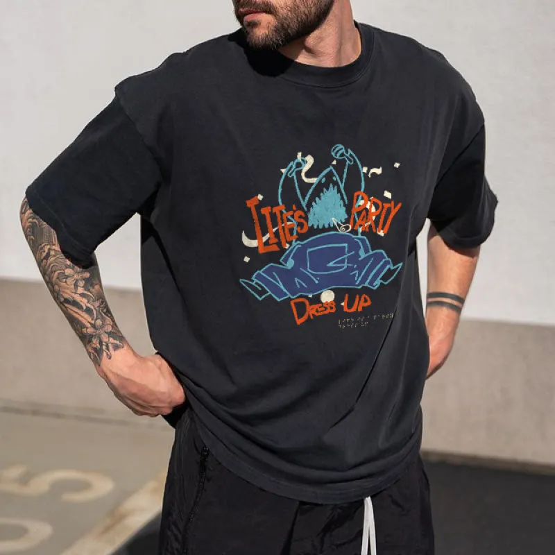 ACE2™ Life Is A Party Men's T-Shirt sold by Shopnova