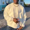 Men's Pure Color Crew Neck Sweatshirts sold by Shopnova
