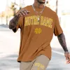 Notre Dame Men's Streetwear Casual Tracksuits sold by Shopnova