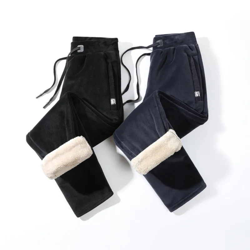 Men's Fashion Elastic Waistband Fleece Sweatpants sold by Shopnova product image thumbnail 5
