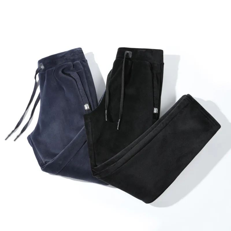 Men's Fashion Elastic Waistband Fleece Sweatpants sold by Shopnova product image thumbnail 3