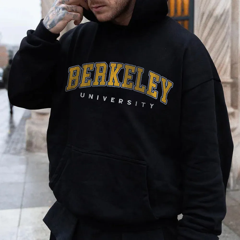 Berkeley University Men's Fleeced Hoodies sold by Shopnova product image thumbnail 2