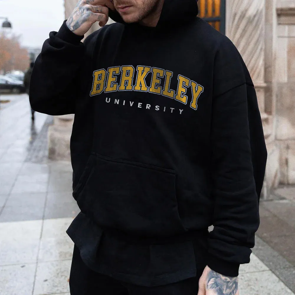 Berkeley University Men's Fleeced Hoodies sold by Shopnova