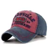 Vintage Embroidered Colorblock Cap Hat sold by Shopnova