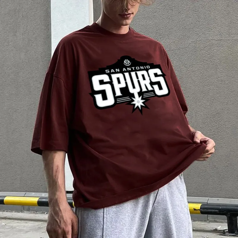 San Antonio Spurs Men's Cotton T-shirt sold by Shopnova