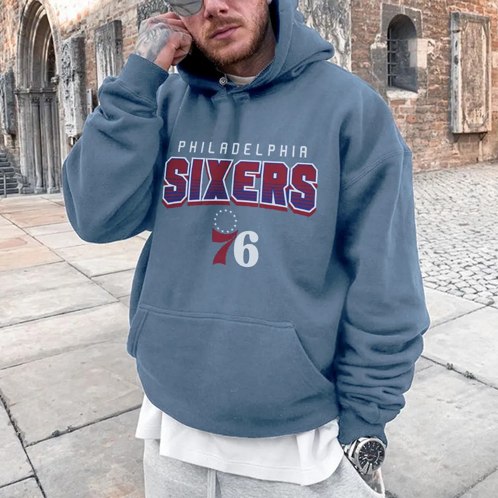 Sixers 76 Basketball Men's Sports Hoodies sold by Shopnova