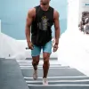 Angel Graphic Print Loose Men's Tank Top sold by Shopnova