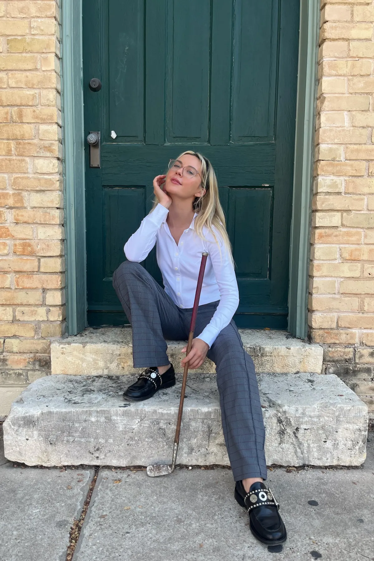 The Long Sleeve Button Up Tee sold by Sierra Madre Golf product image thumbnail 5