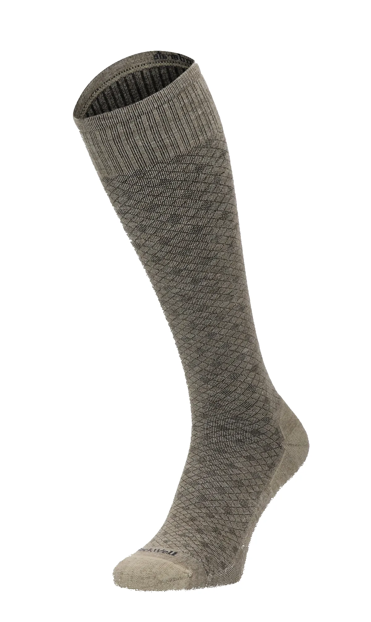Featherweight Men Moderate Compression Socks Khaki sold by Sockwell