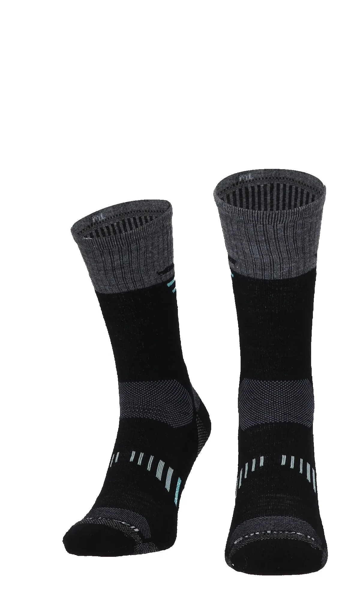 Ascend II Crew Women Compression Hiking Socks Black sold by Sockwell product image thumbnail 2
