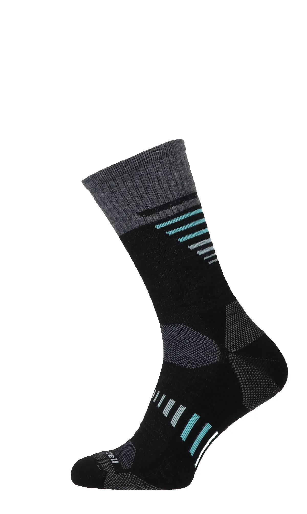 Ascend II Crew Women Compression Hiking Socks Black sold by Sockwell product image thumbnail 3