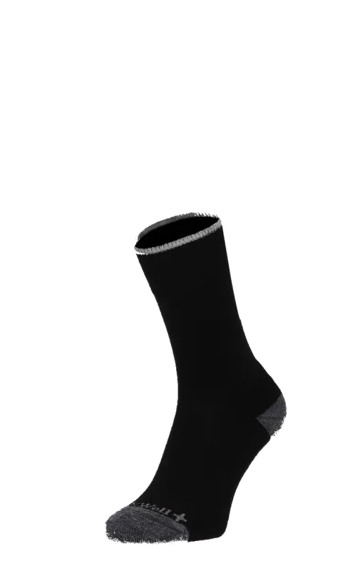 Easy Does It Women Diabetic Socks Black sold by Sockwell