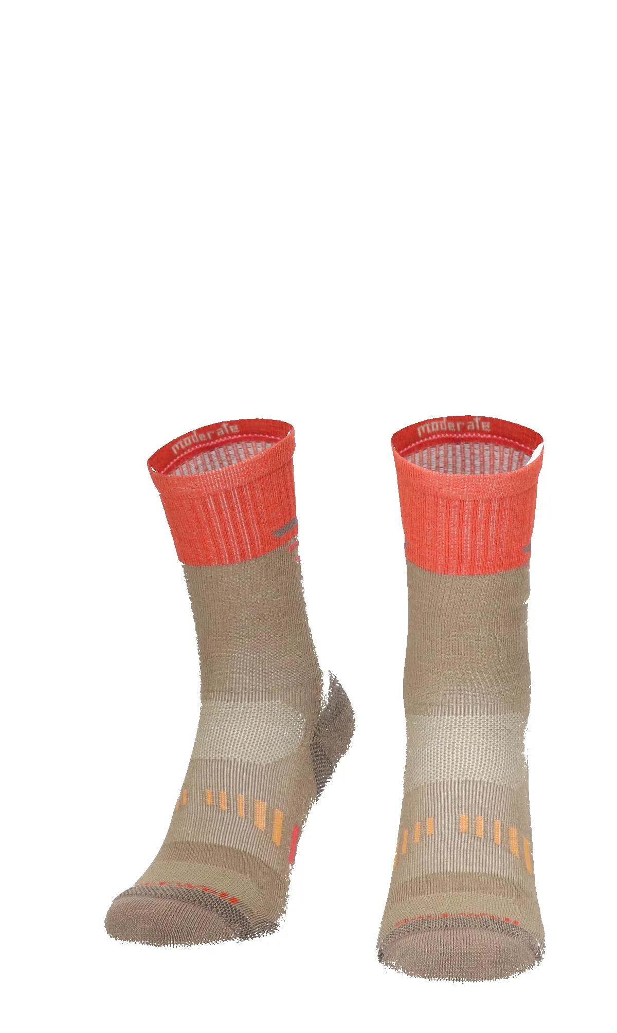 Ascend II Crew Women Compression Hiking Socks Khaki sold by Sockwell product image thumbnail 2