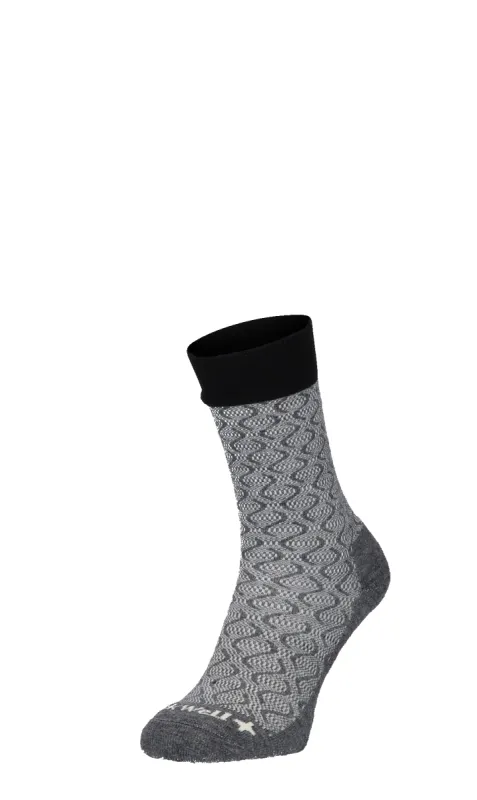 Softie Women Diabetic Socks Charcoal sold by Sockwell