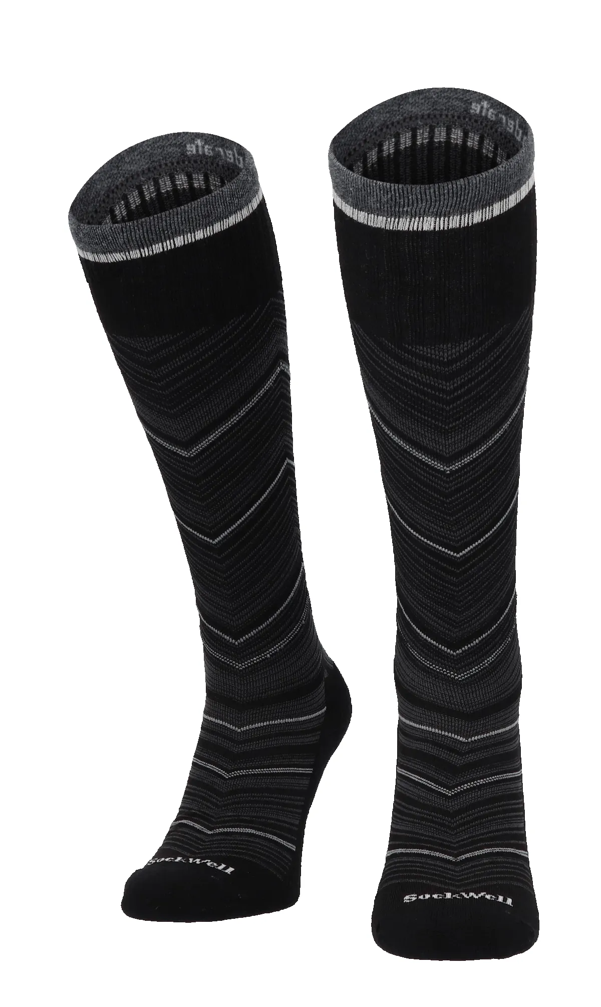 Full Flattery Women Moderate Compression Socks Black sold by Sockwell product image thumbnail 2