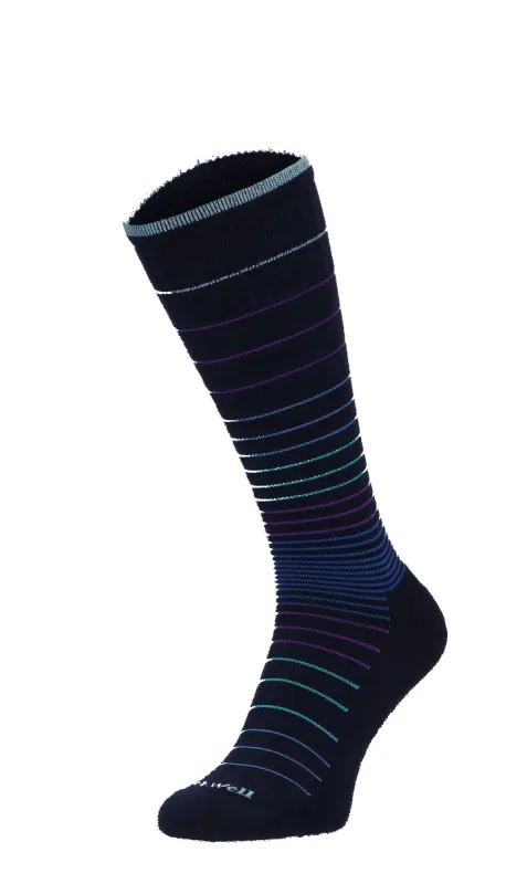 Circulator Women Moderate Compression Socks Navy sold by Sockwell