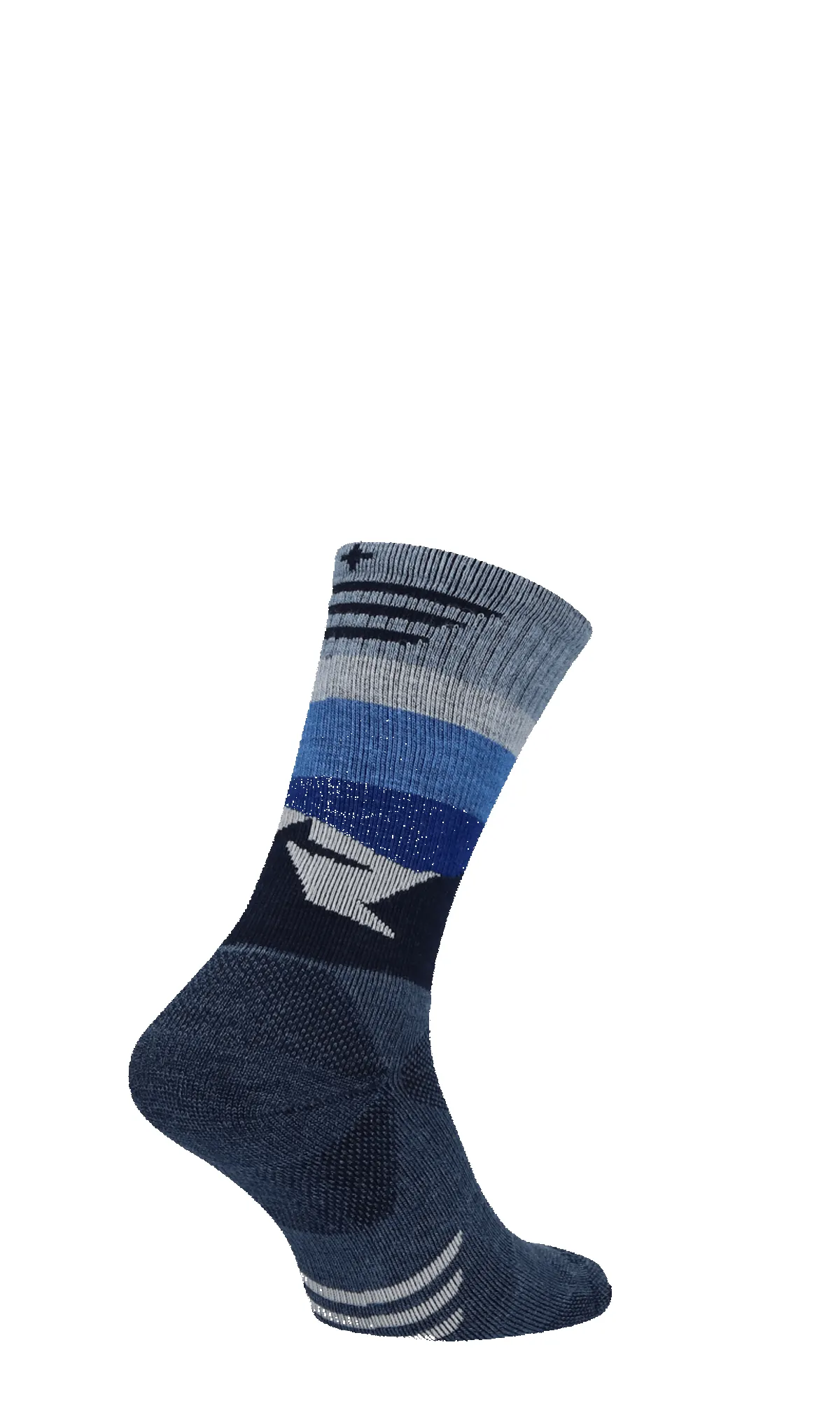 Modern Mountain Crew Men Compression Hiking Socks Denim sold by Sockwell product image thumbnail 4