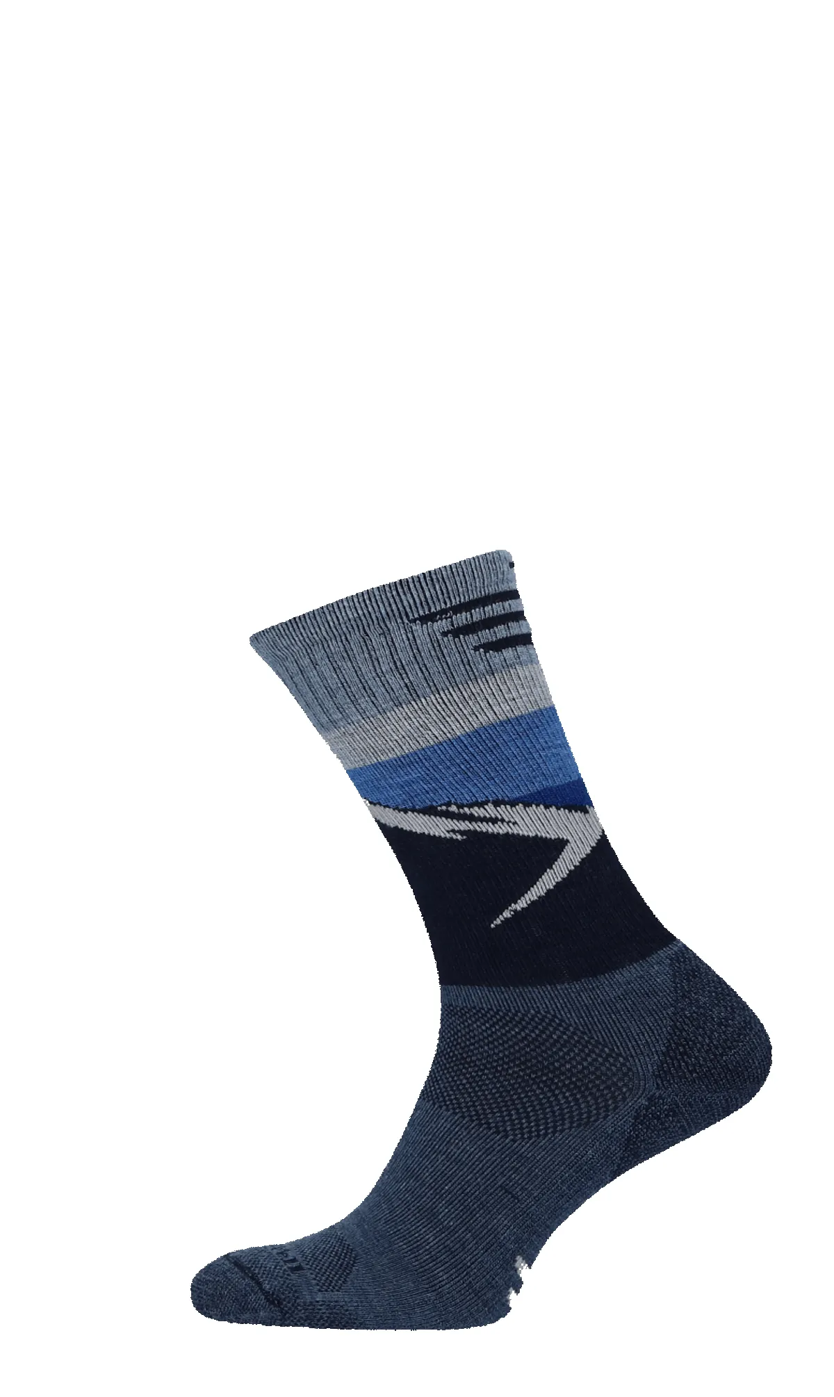 Modern Mountain Crew Men Compression Hiking Socks Denim sold by Sockwell product image thumbnail 3