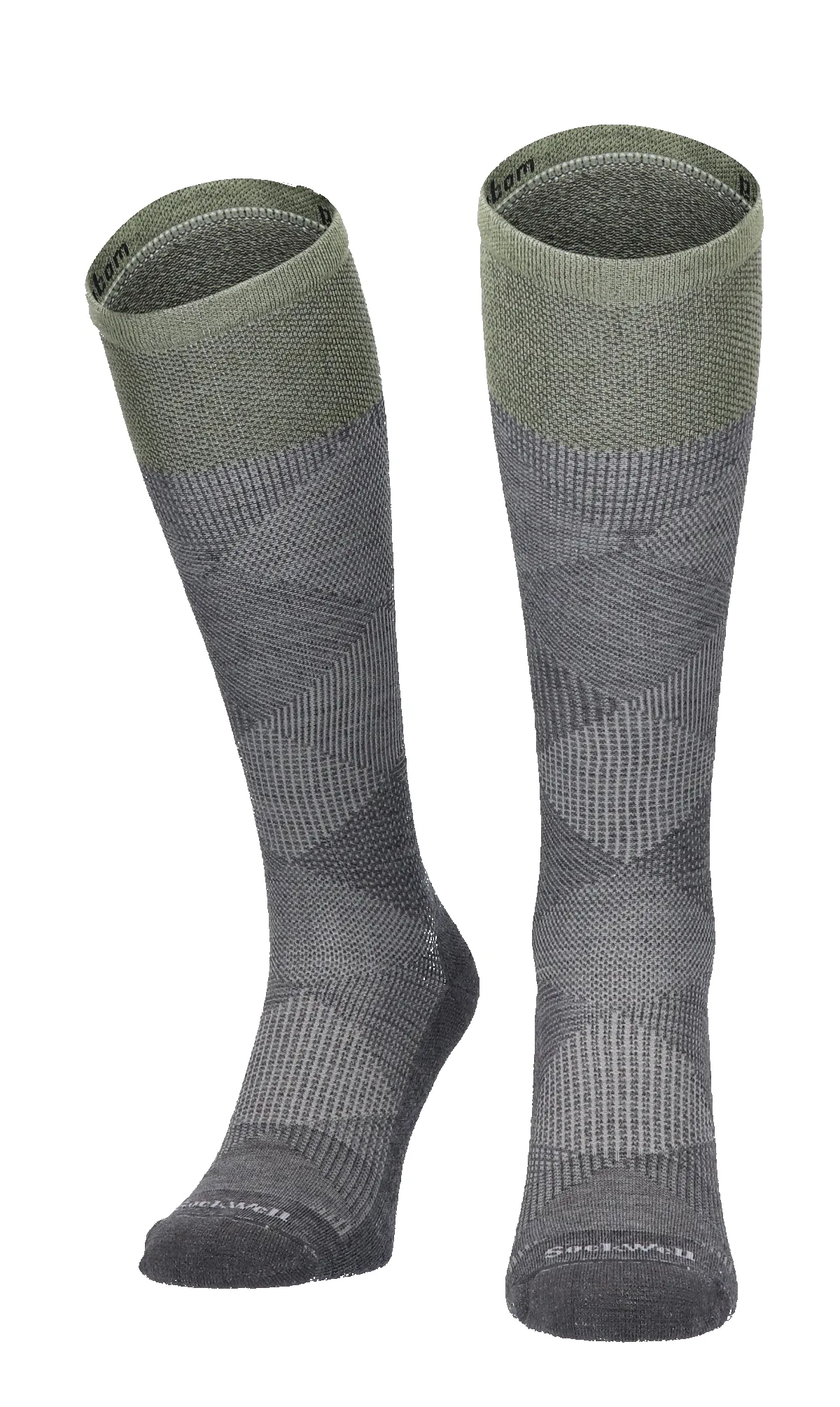 Diamond Dandy Men Moderate Compression Socks Charcoal sold by Sockwell product image thumbnail 2