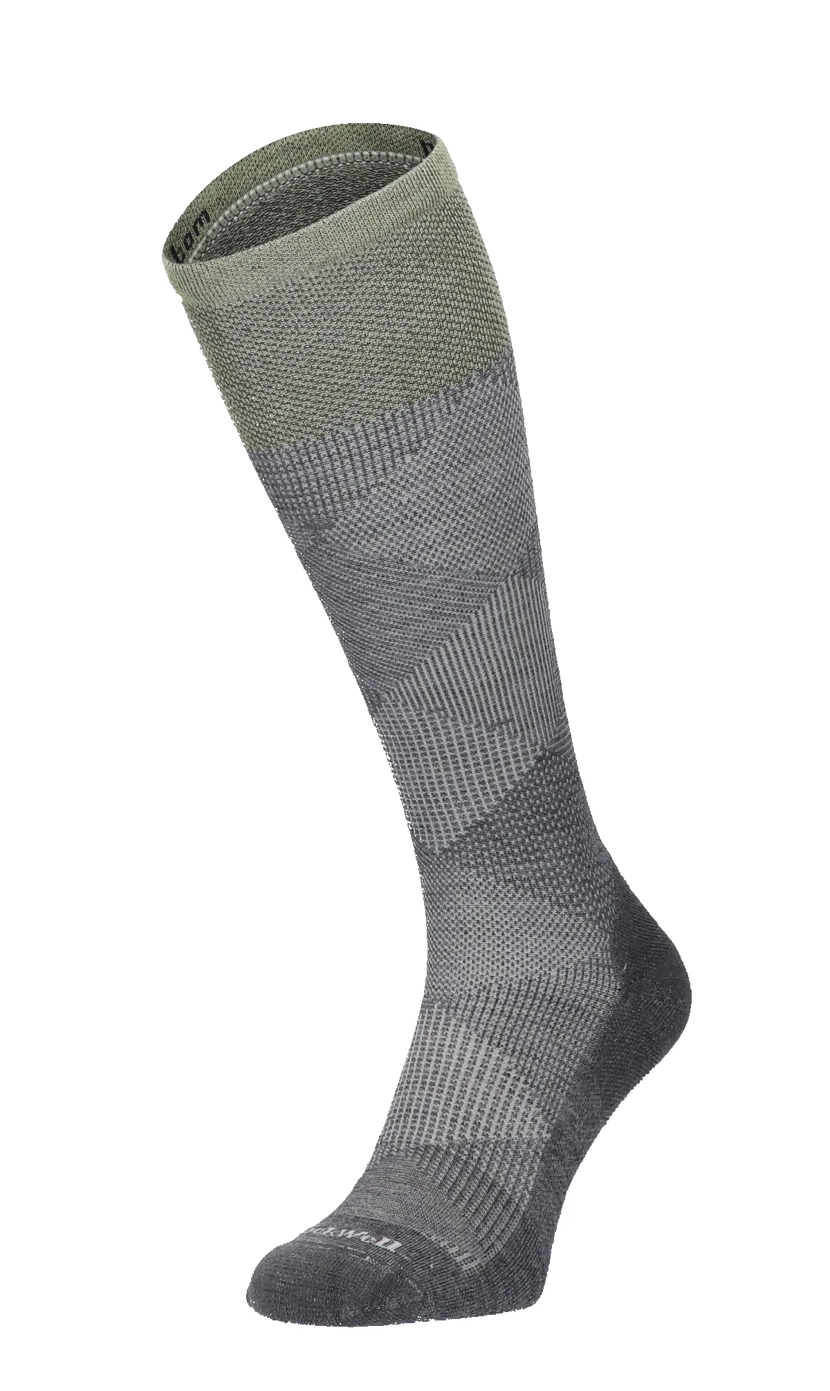 Diamond Dandy Men Moderate Compression Socks Charcoal sold by Sockwell