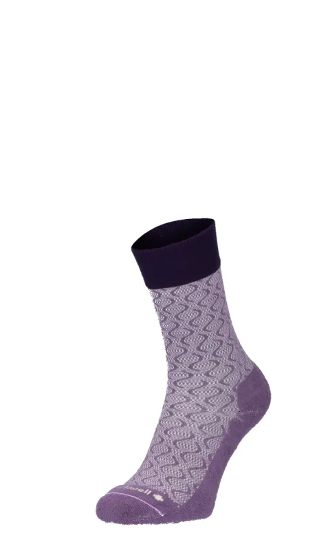 Softie Women Diabetic Socks Plum sold by Sockwell
