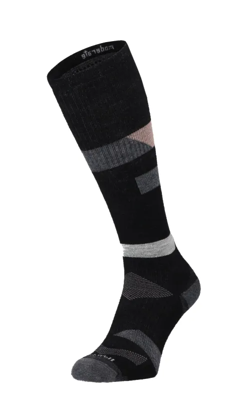 Traverse Women Compression Sports Socks Black sold by Sockwell