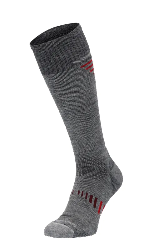 Ascend II Men Compression Hiking Socks Grey sold by Sockwell