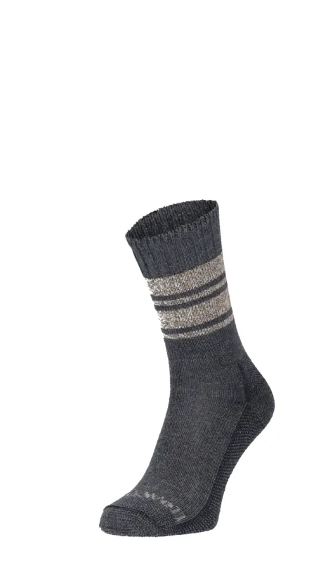 At Ease Men Diabetic Socks Charcoal sold by Sockwell