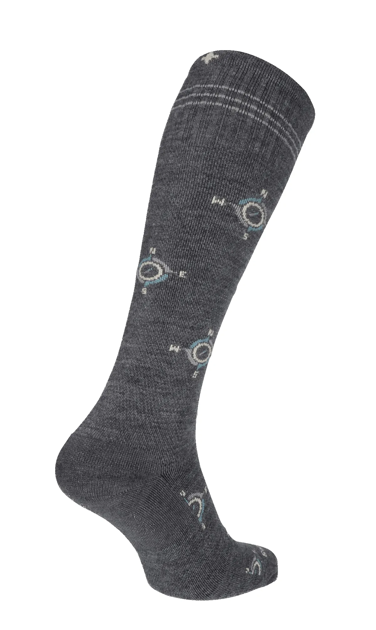 The Guide Men Firm Compression Socks Charcoal sold by Sockwell product image thumbnail 4