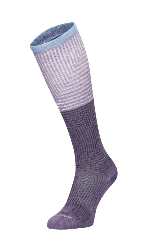 Step Up Women Moderate Compression Socks Plum sold by Sockwell