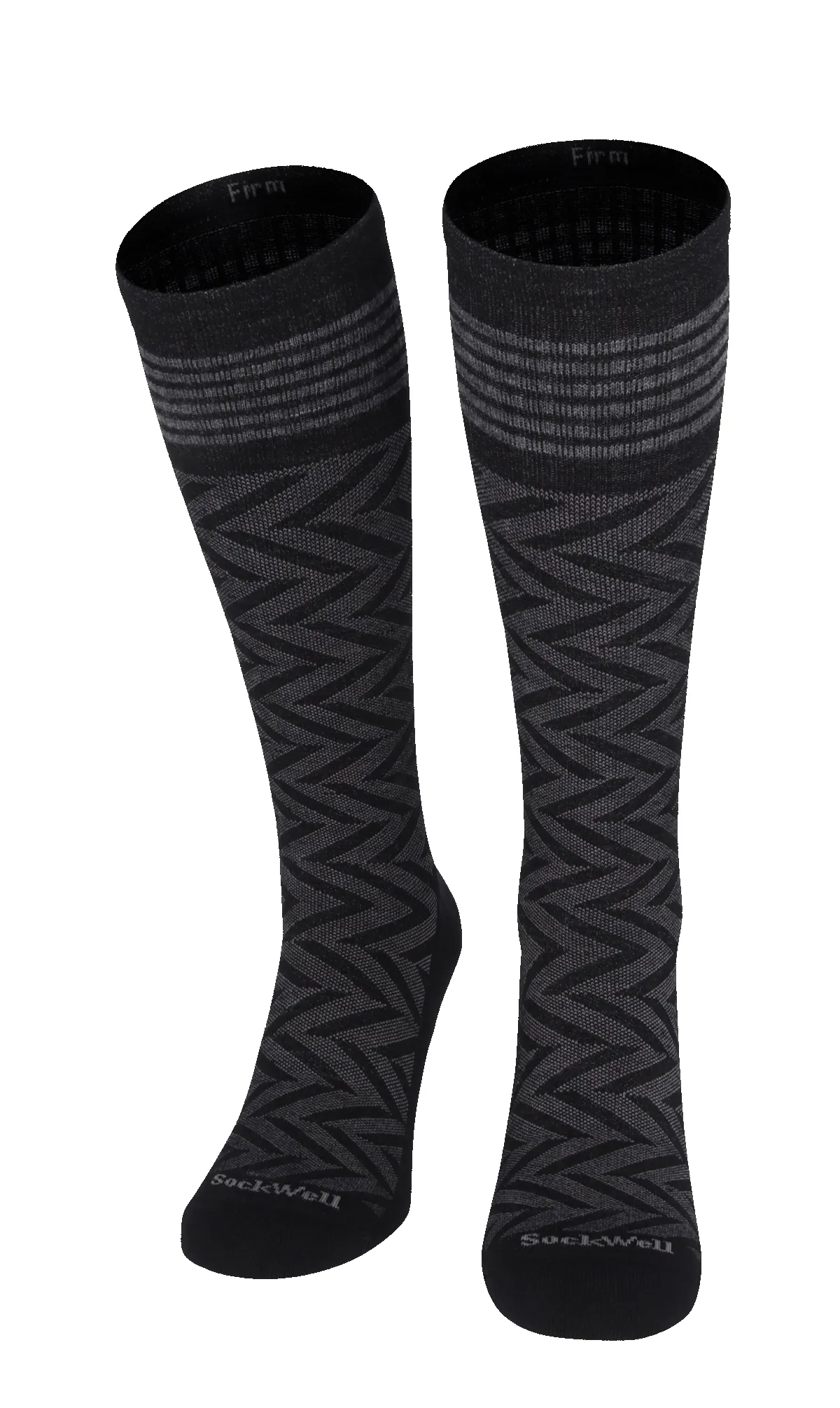 Chivalry Men Firm Compression Socks Black sold by Sockwell product image thumbnail 2