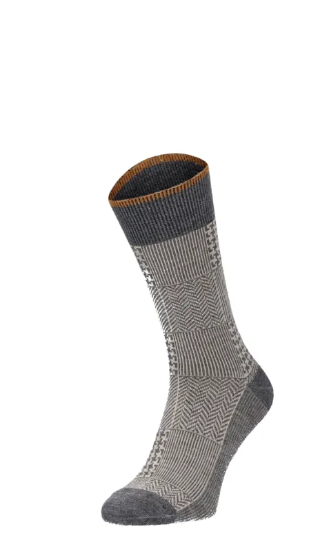 Haberdashery Men’s Socks Charcoal sold by Sockwell