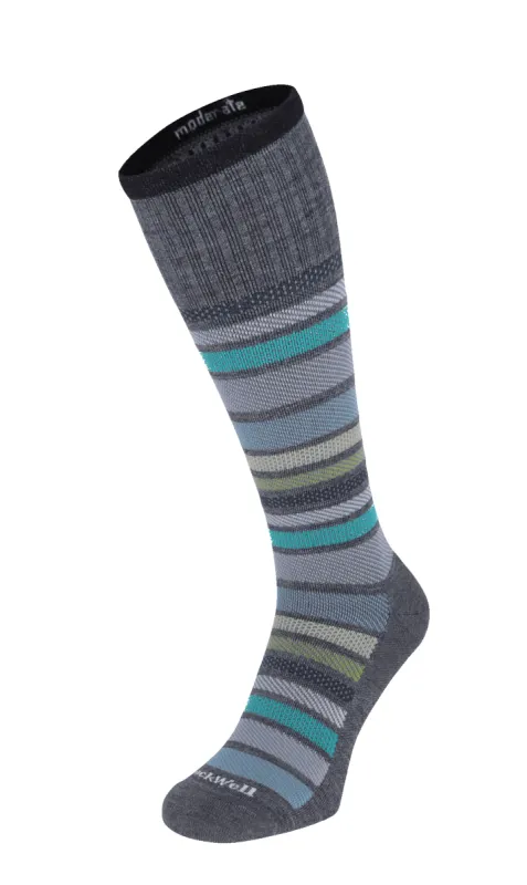 Twillful Men Moderate Compression Socks Charcoal sold by Sockwell