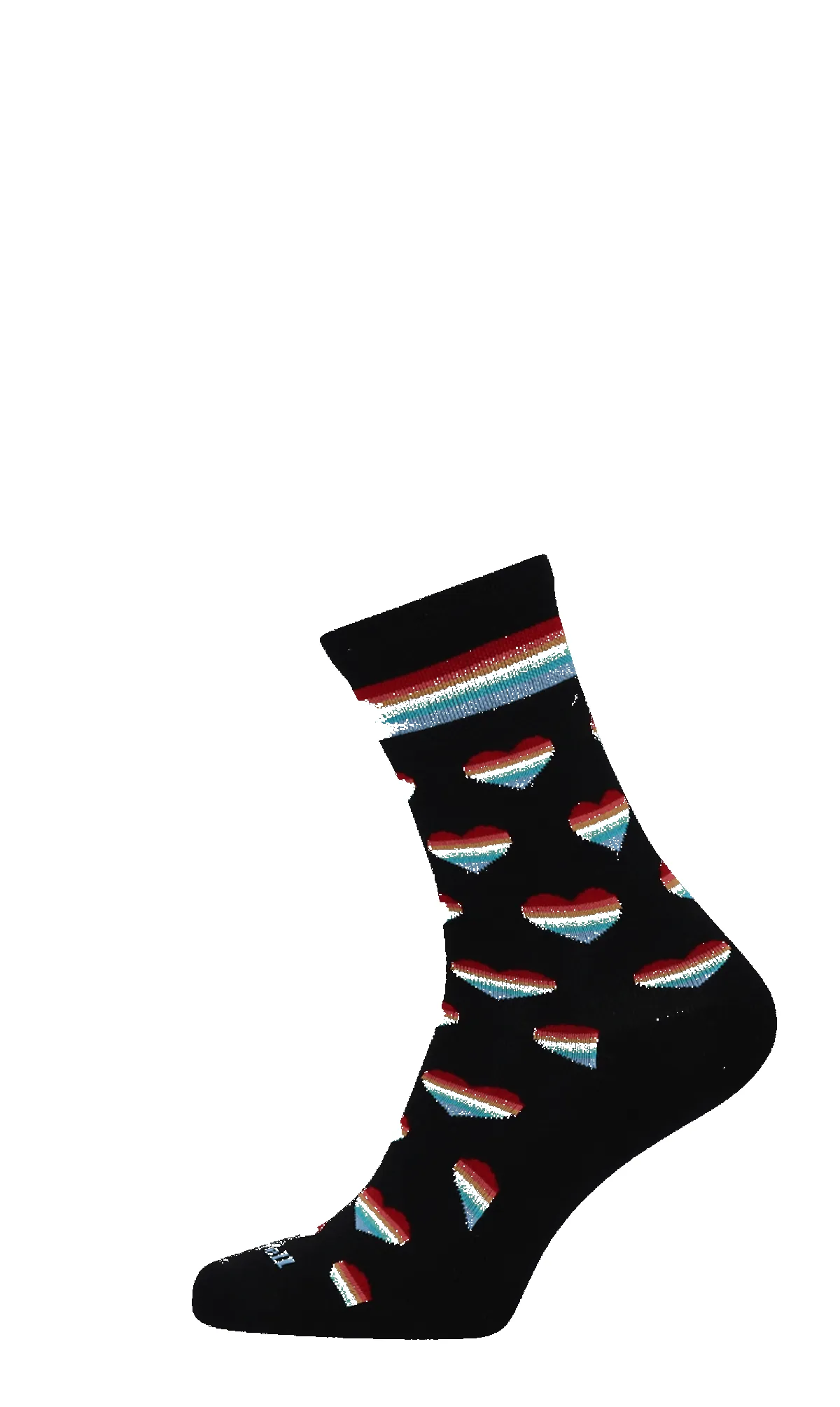 Love-A-Lot Women’s Socks Black sold by Sockwell product image thumbnail 3