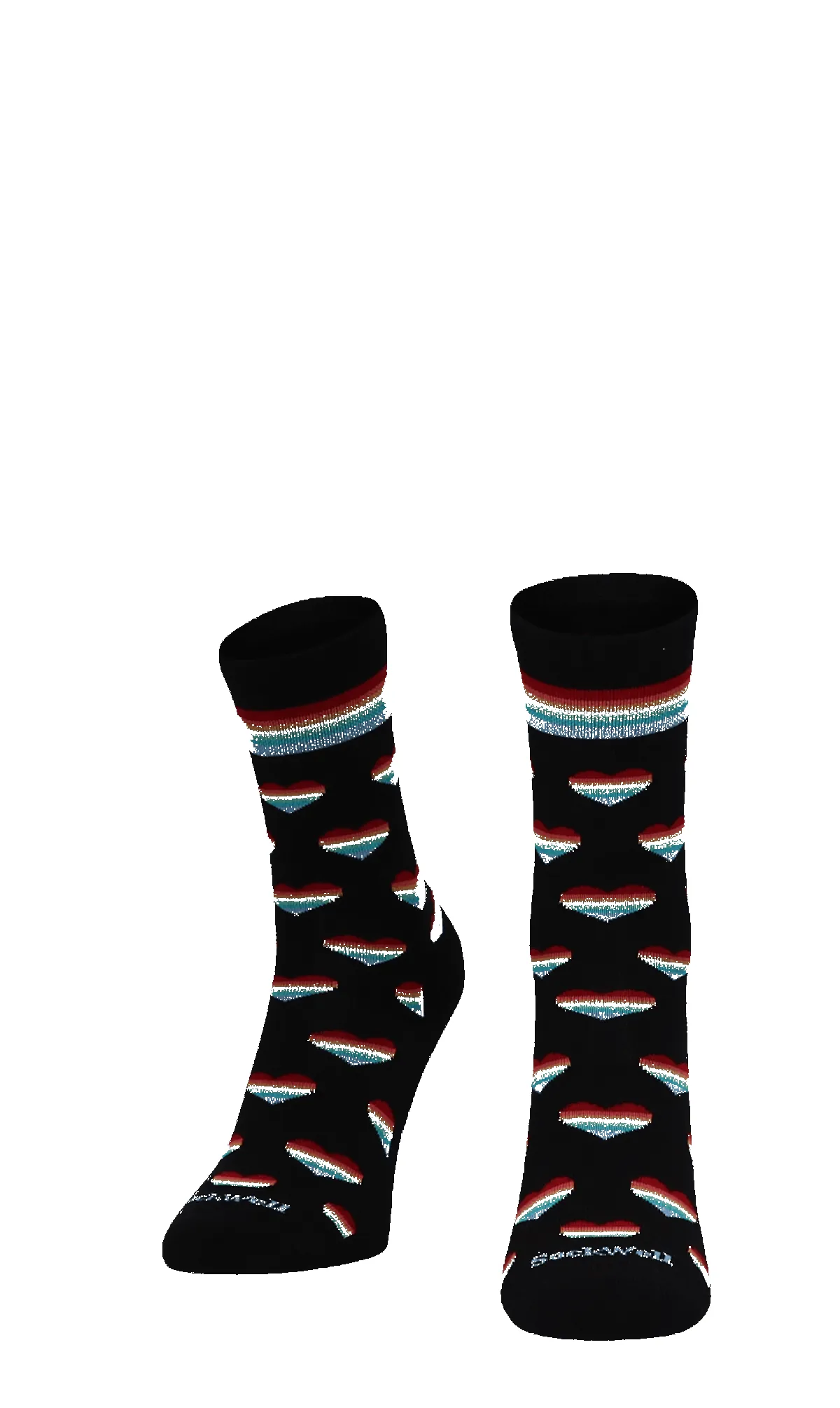 Love-A-Lot Women’s Socks Black sold by Sockwell product image thumbnail 2
