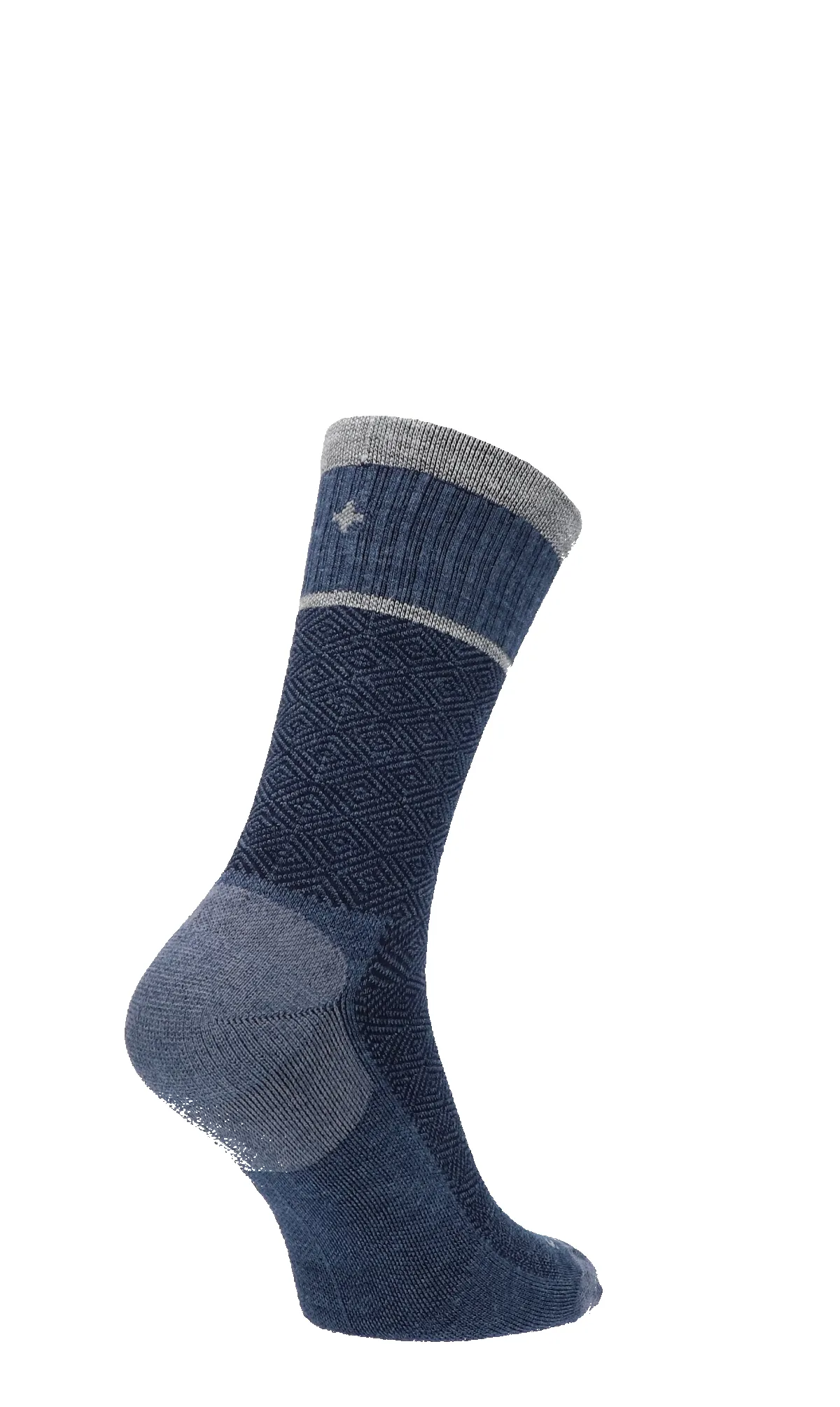 Plantar Cush Crew Men Heel Spur Socks Denim sold by Sockwell product image thumbnail 4