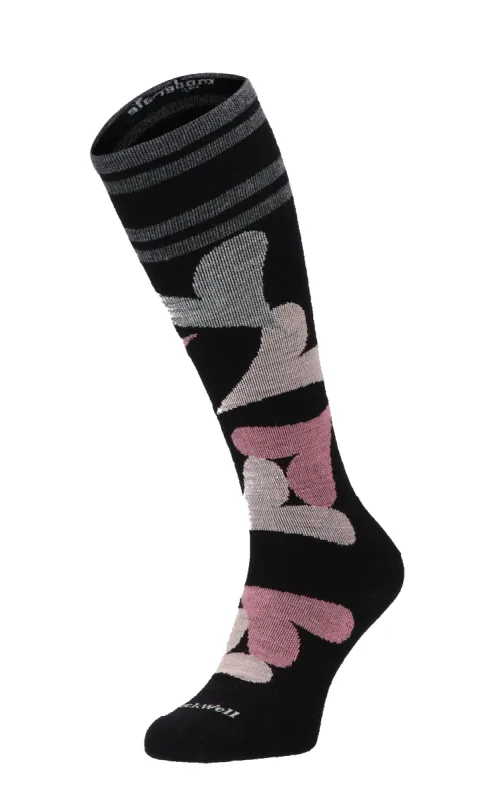 Love Lots Women Moderate Compression Socks Black sold by Sockwell