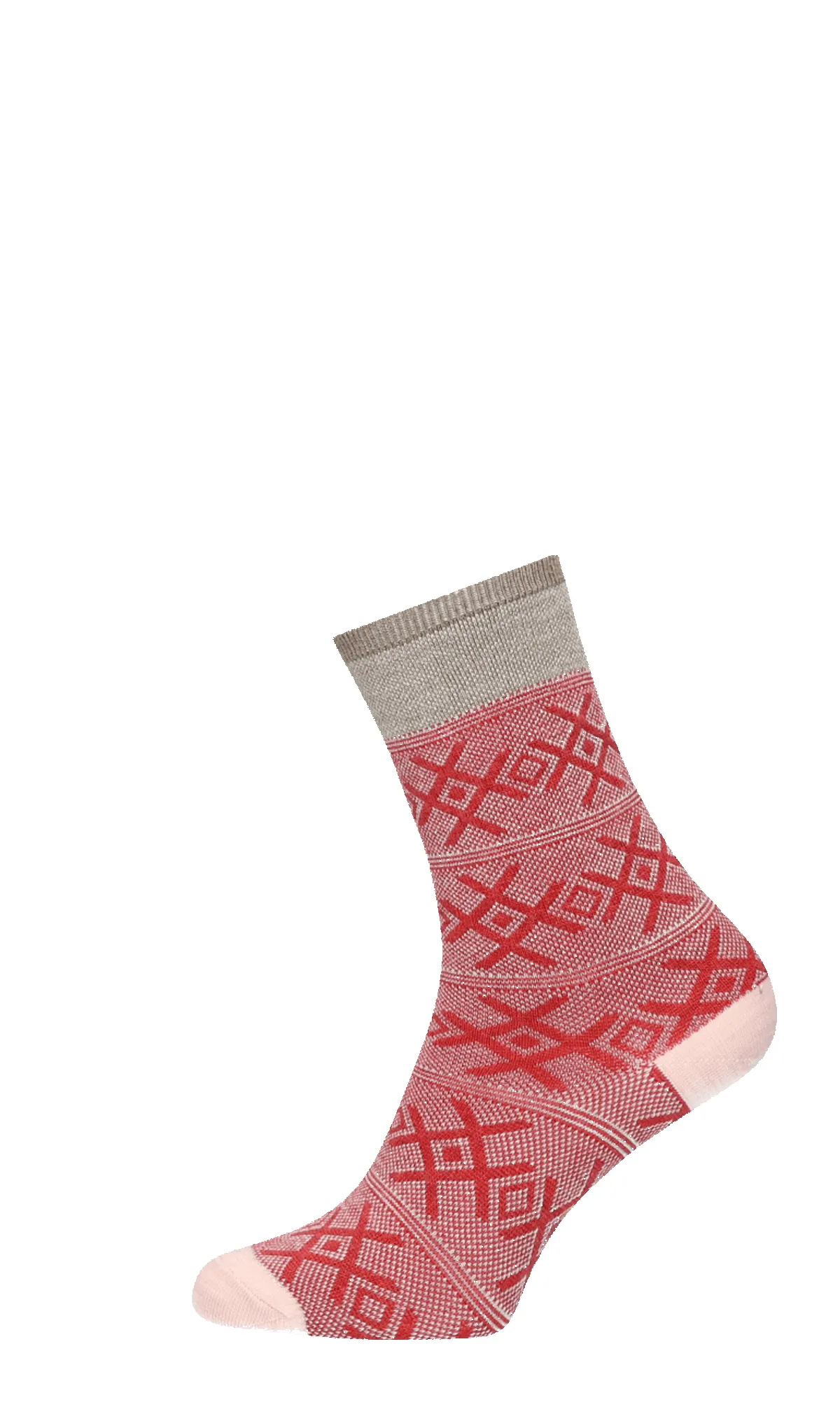 Cabin Therapy Women’s Socks Red Rock sold by Sockwell product image thumbnail 3
