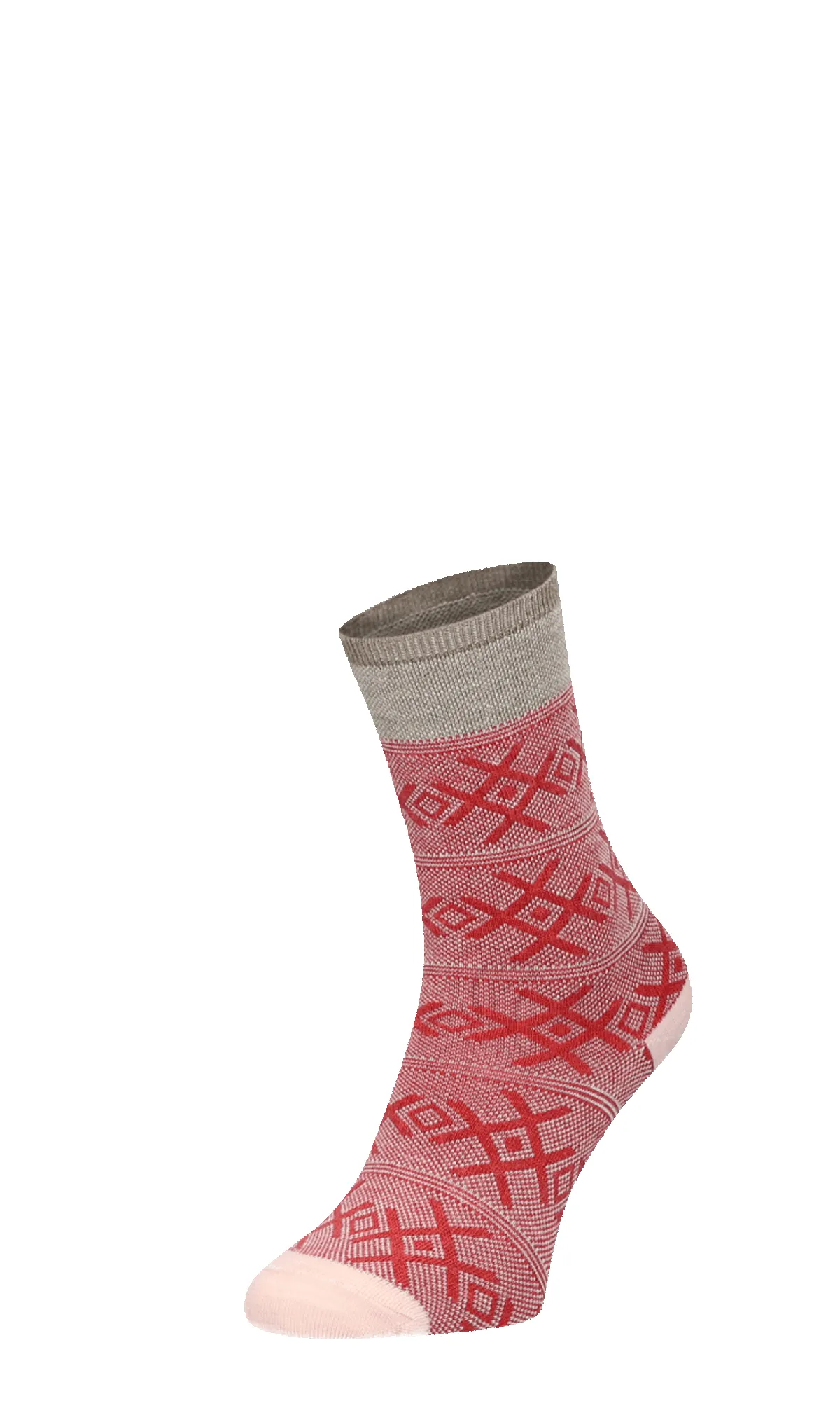 Cabin Therapy Women’s Socks Red Rock sold by Sockwell